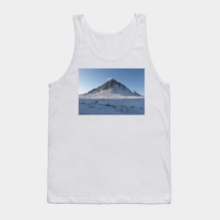 snow covered Buachaille Etive Mor  (1066 ) , the Highlands , Scotland Tank Top